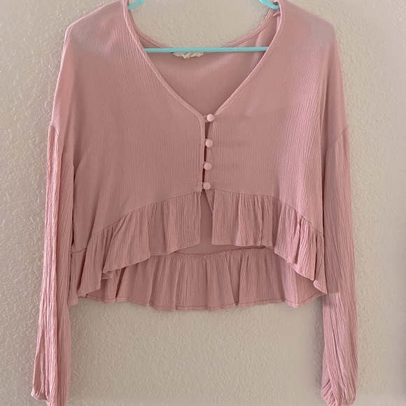 LA Hearts Long Sleeve Top - Picture 1 of 3